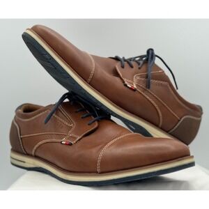 Tommy Hilfiger Men's Leather Casual Shoes - Size 11 - Very Good Condition